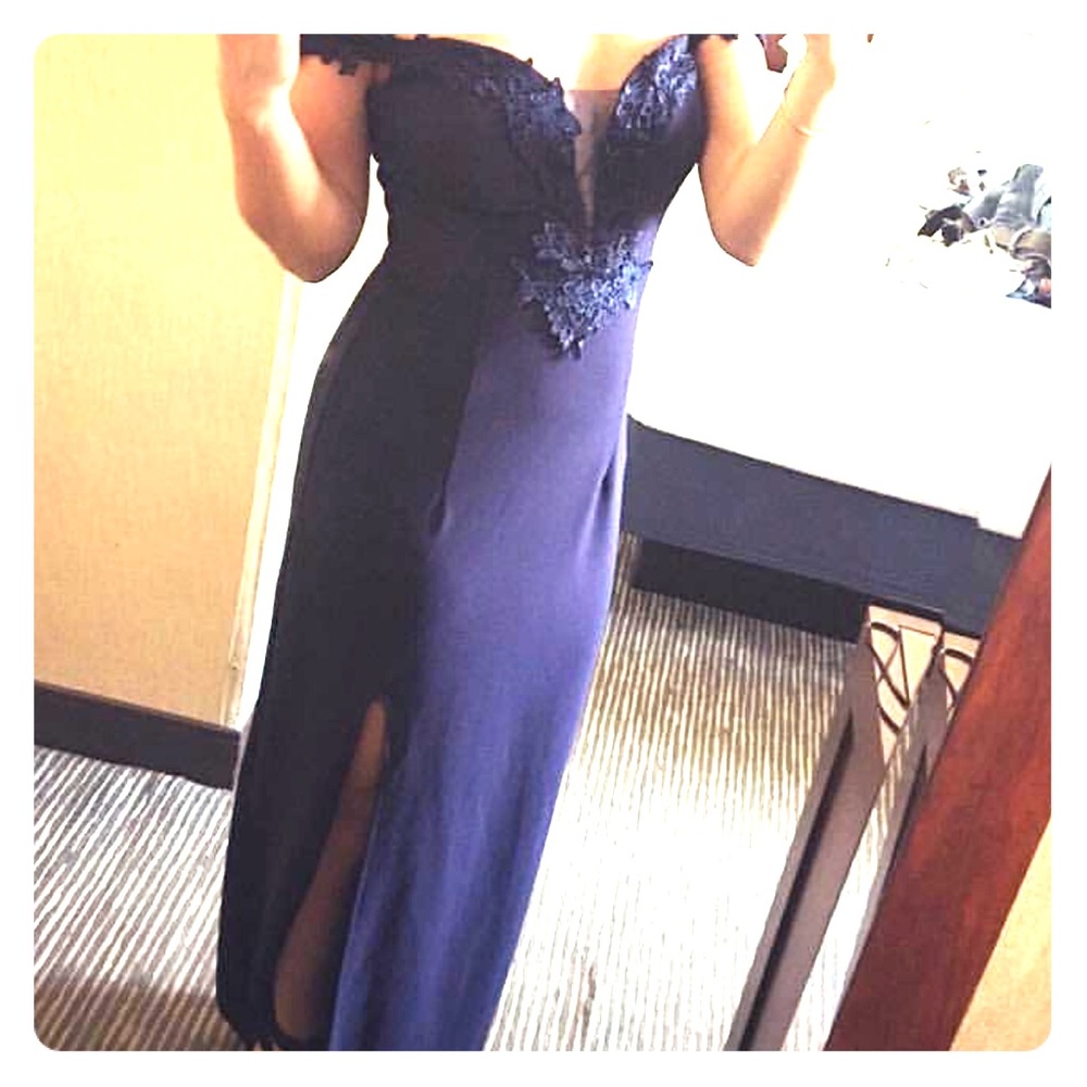 Formal Navy Blue gown